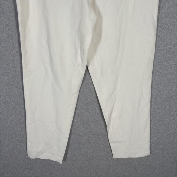 Vintage Casual Corner Linen Pants Sz 12 Lined Quiet Luxury Minimalist Nautical** - Picture 3 of 12